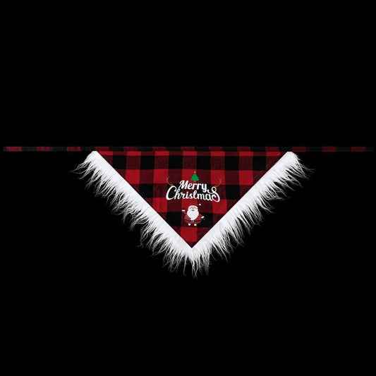 Lace Christmas Dog Scarf and Bandana for Pets