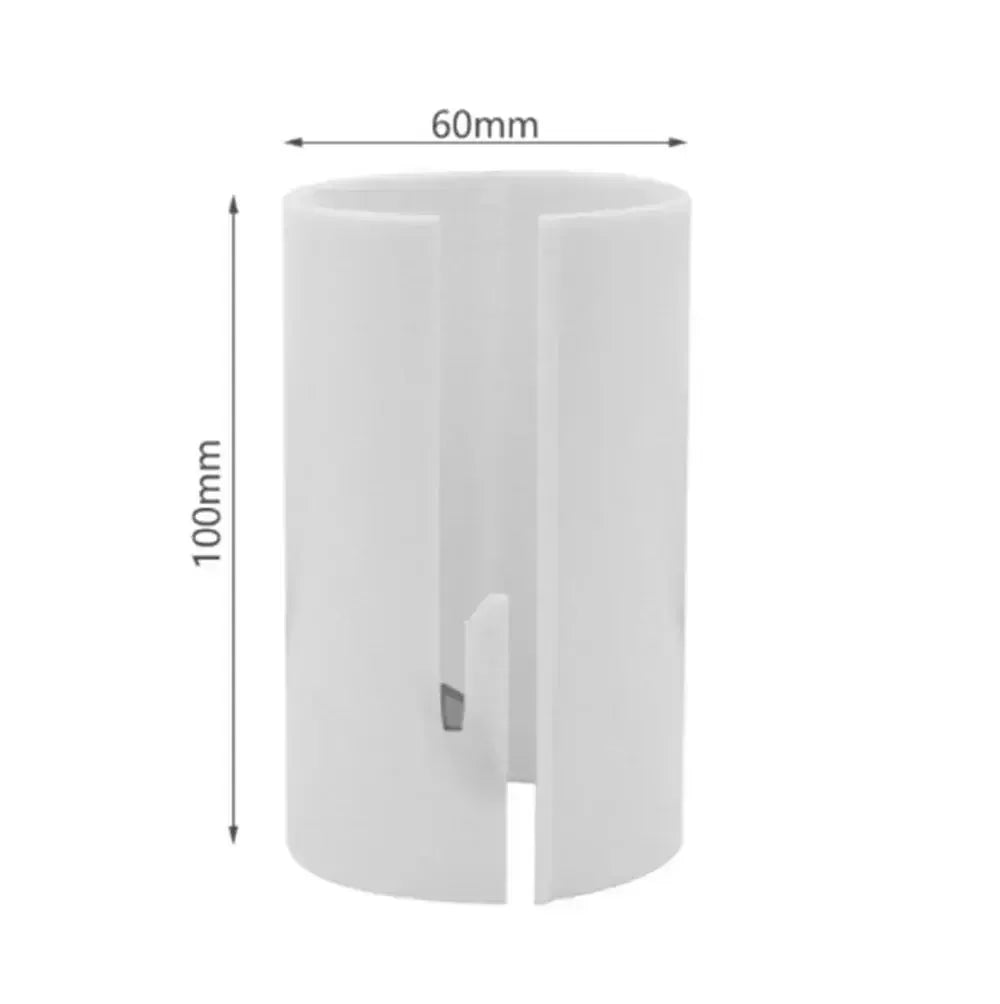 Christmas Wrapping Paper Cutter Tool Tube Paper Cutter Dispenser Portable With Embedded Blade Round Lip Safer Easier Cutting