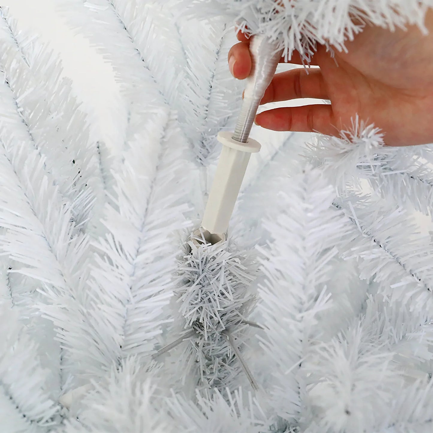 White Artificial Christmas Tree For Home Office Holiday Party Decoration Whole Christmas Tree Christmas Home Decoration