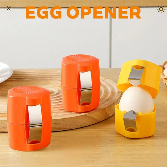 Egg Shell Cracker Breaker Opener Remover Separator for Hard Boiled Raw Eggs,Kitchen Hard Boiled Egg Peeler Egg Shell Opener Kit