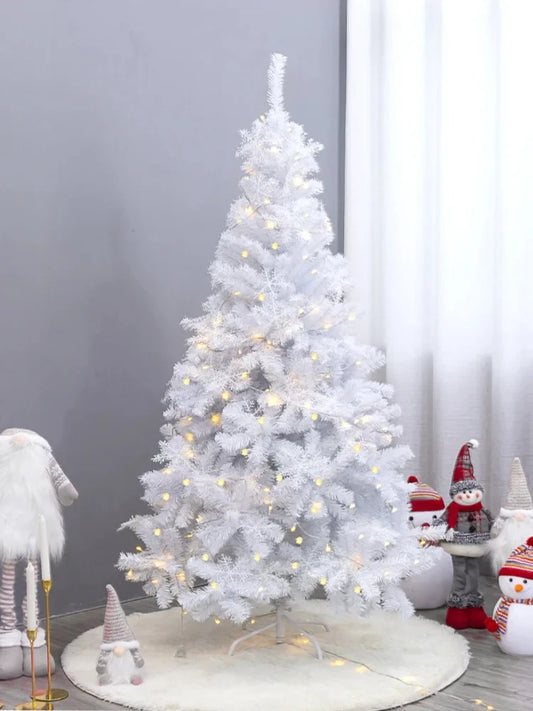 Pink/Green/white Christmas Tree 210cm/180cm/150cm Large Artificial Xmas Tree Retardant Fir Tree Decorative Ornaments