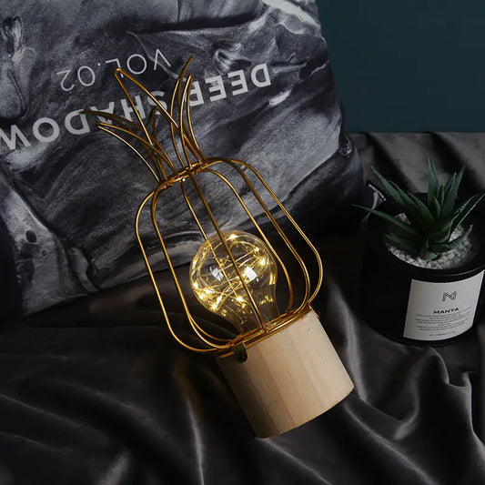 Pineapple and Cactus Decorative Night Lights