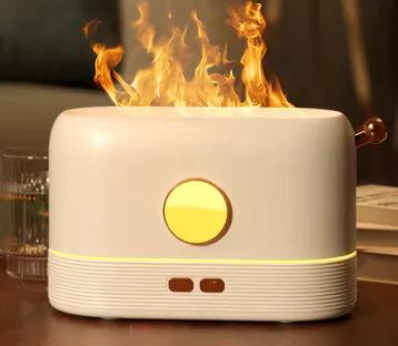 Bazzus Luxury Flame Humidifier & Essential Oil Diffuser