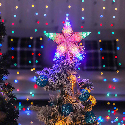 LED Star Tree Topper Decoration for Christmas Tree