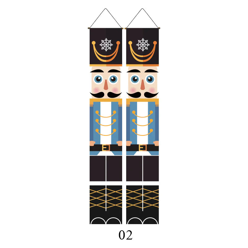 Christmas Door Banner Decoration