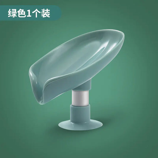 Plastic Soap Dish and Folding Basin Set for Home Use