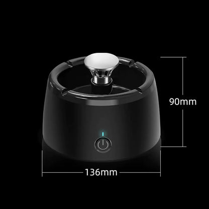 Multipurpose Ashtray with Air Purifier for Odor Removal