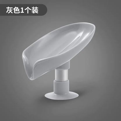 Plastic Soap Dish and Folding Basin Set for Home Use