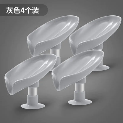 Plastic Soap Dish and Folding Basin Set for Home Use