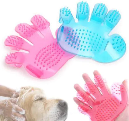 Pet Five-Finger Brush, Massage Palm Brush, Cleaning Tool