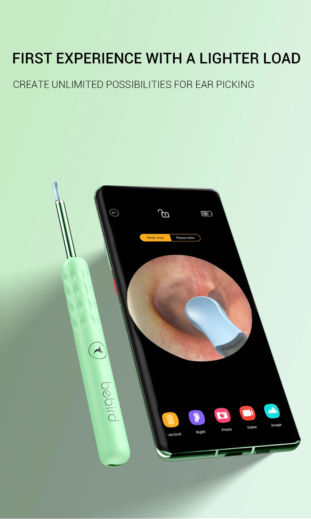 Bebird X3 R3 R1 Ear Cleaner Minifit Wax Removal Tool Digital 300W Precision Camera Waterproof Endoscope Otoscope Health Care