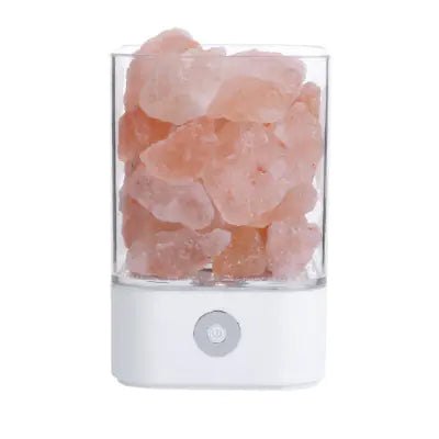 Creative Himalayan Salt Lamp with USB Night Light
