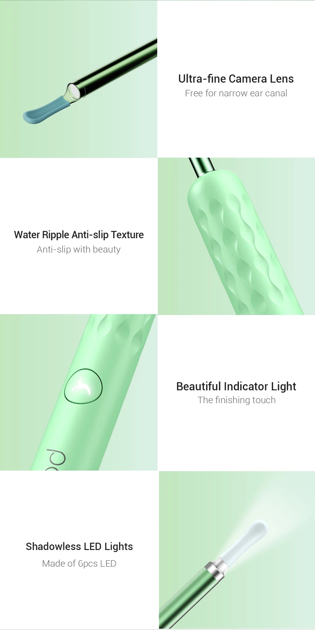 Bebird X3 R3 R1 Ear Cleaner Minifit Wax Removal Tool Digital 300W Precision Camera Waterproof Endoscope Otoscope Health Care