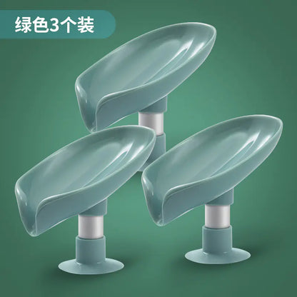 Plastic Soap Dish and Folding Basin Set for Home Use