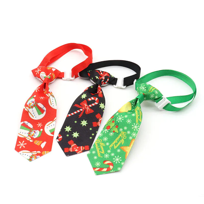 Christmas Bow Tie for Pets - Festive Pet Accessories