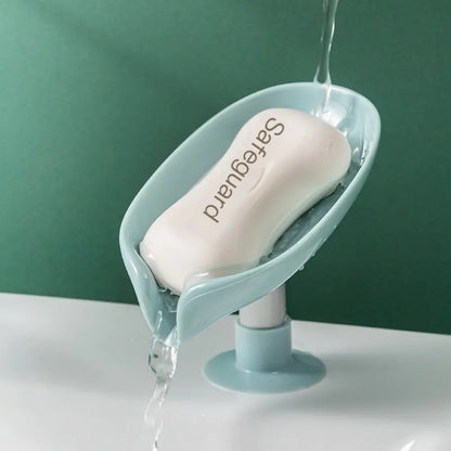 Plastic Soap Dish and Folding Basin Set for Home Use