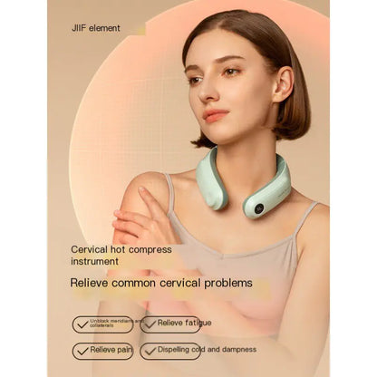 Neck Massager with Heat Therapy for Cervical Support