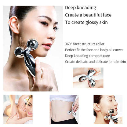 أداة تدليك الوجه الدوارة للتنحيف وتحديد الملامح