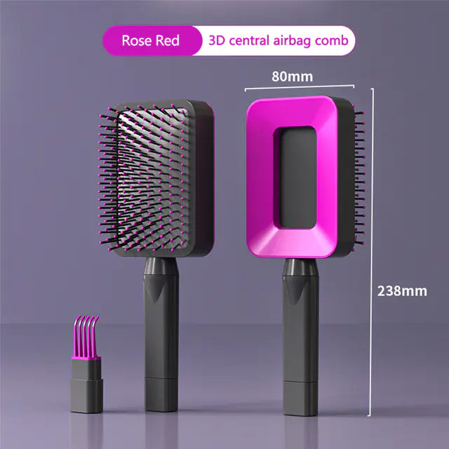 Air Cushion Hair Cleaning Comb for Long Hair