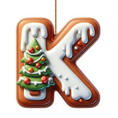 Christmas Ornaments DIY Decoration New Year Nativity Hanging Tree Holiday 26 Christmas Decoration Letters Navidad 2026 New