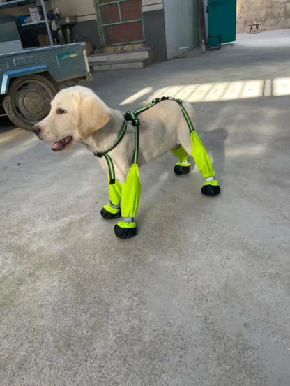 Outdoor Dog Boots Anti-Dirty Shoes Pet Waterproof All Seasons