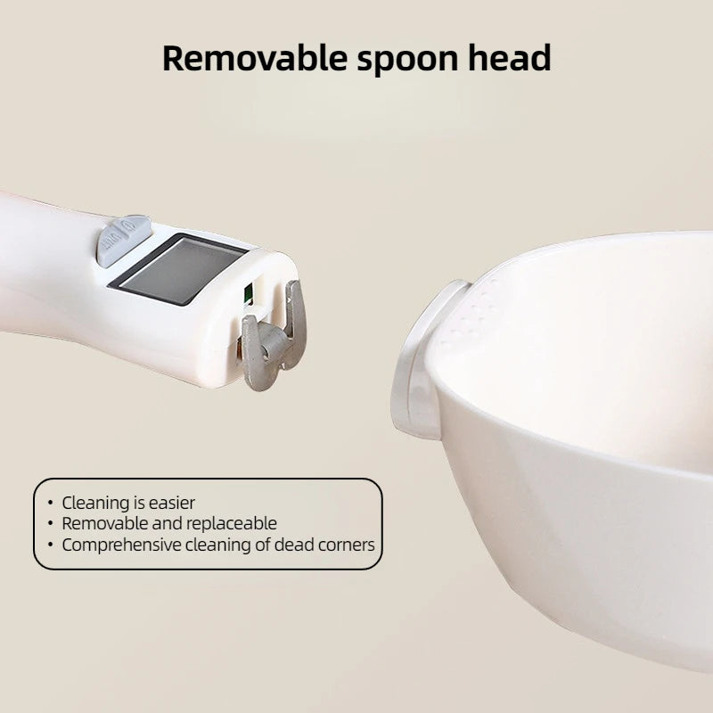 Pet Food Measuring Scoop LCD Electronic Precision Weighing Tool Dog Cat Food Spoon Scale Kitchen Food Scale With LED Display ﻿