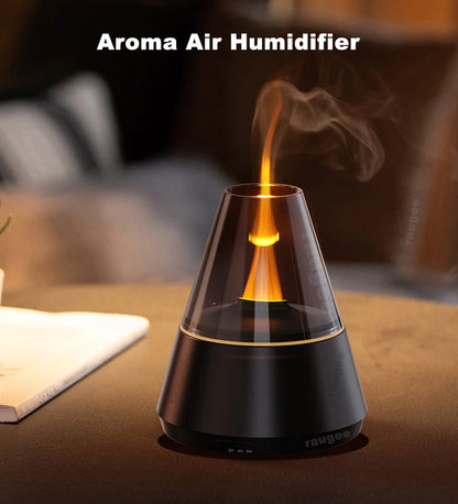 Air Humidifier USB Mini Aroma Essential Oil Diffuser Home Mute Automatic Mist Maker Fragrance Diffuser with Colorful Night Light