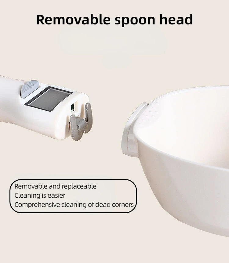 Pet Food Measuring Scoop LCD Electronic Precision Weighing Tool Dog Cat Food Spoon Scale Kitchen Food Scale With LED Display ﻿