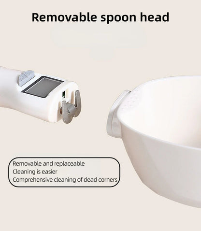 Pet Food Measuring Scoop LCD Electronic Precision Weighing Tool Dog Cat Food Spoon Scale Kitchen Food Scale With LED Display ﻿