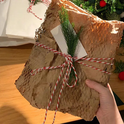 100M Christmas Wrapping String Rope Merry Christmas Decoration Xmas Gift Box Packaging Rope Navidad Natal Noel New Year 2025