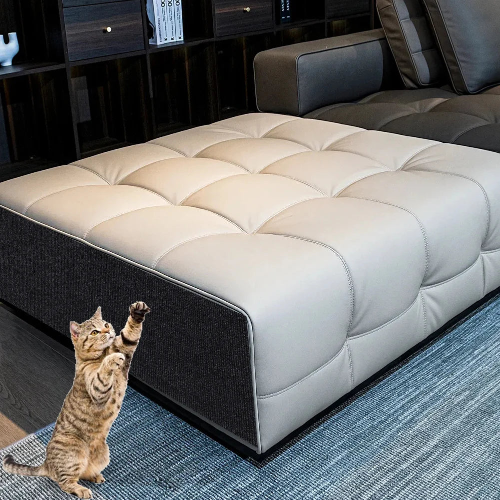 Cat Scratching Mat Self-Adhesive Trimmable Carpet Cat Scratching Post Carpet For Sofa Funitures Protective Mat Pet Accessories