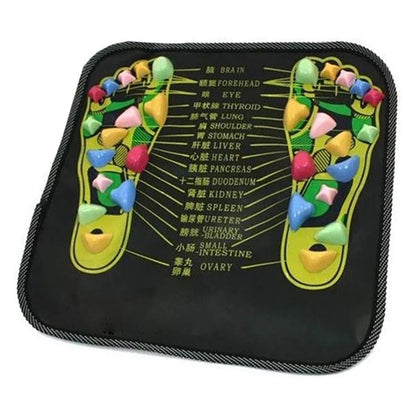 Colorful Acupressure Foot Massage Mat Reflexology Path for Pain Relief and Relaxation Health Walking Pad Gift