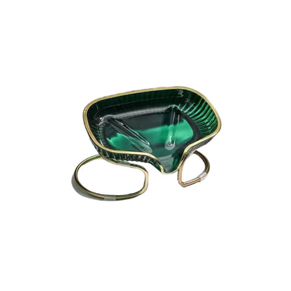 Bathroom Soap Dish Light Luxury Toilet Shower Soap Holder with Drain Water Soap Storage Case Tray Container Bathroom Gadgets