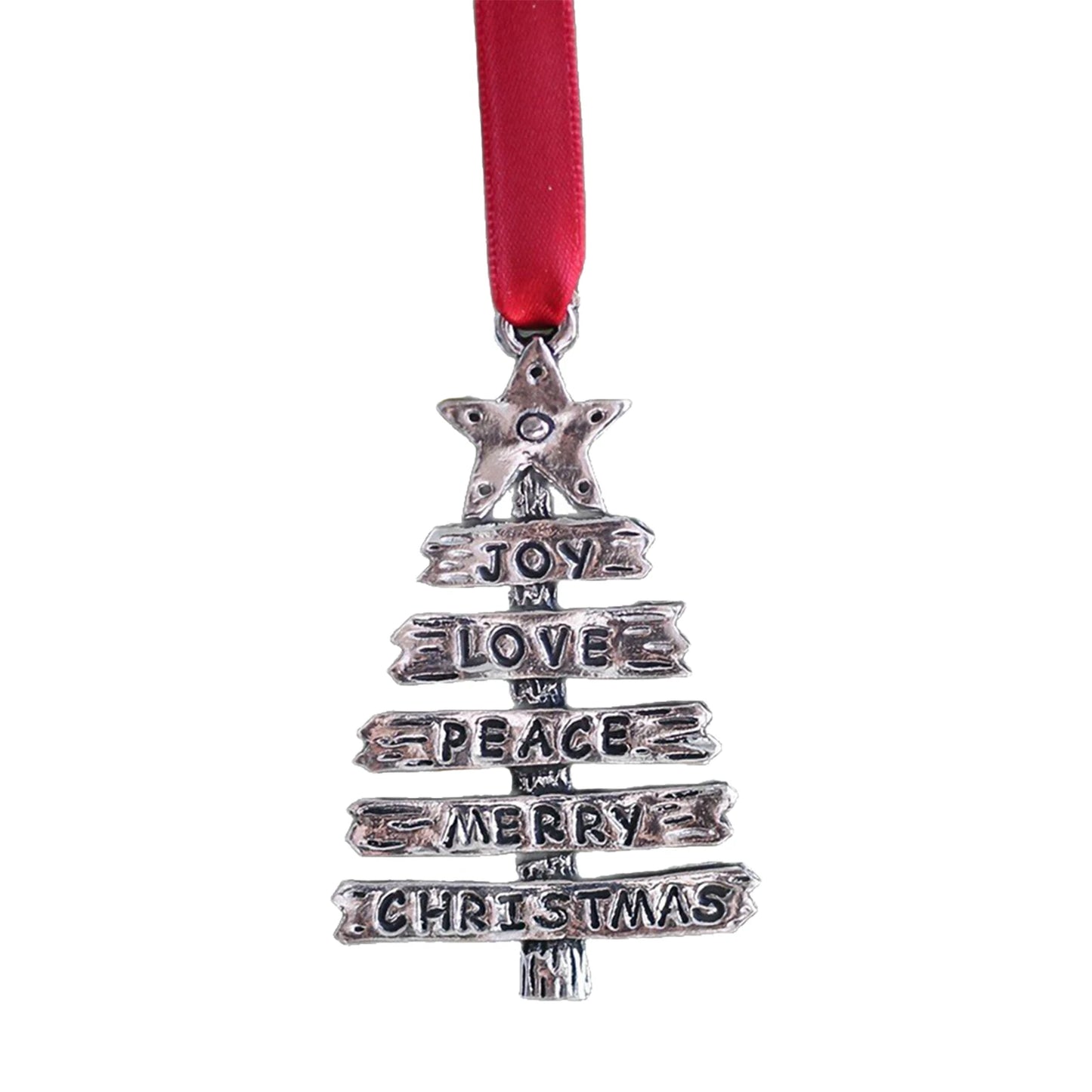 Christmas Tree Hanging Ornament Metal Christmas Pendant for Living Room Home DIY Decorations Crystal Catcher Drop Ornaments