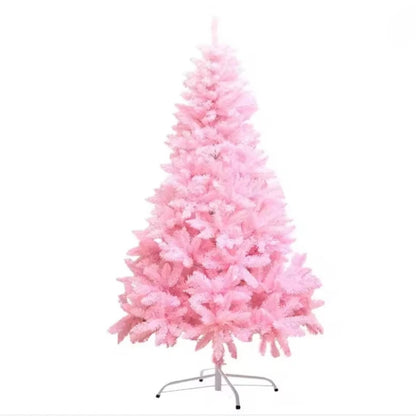 Pink/Green/white Christmas Tree 210cm/180cm/150cm Large Artificial Xmas Tree Retardant Fir Tree Decorative  Ornaments