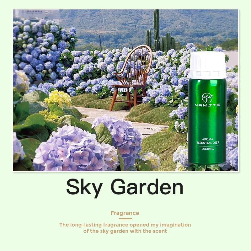 Aroma Diffuser Perfume Fragrance Oil Pure Scented Air Freshener for Scent Diffusers Namste 100ML Essential Oil Diffuser Natural