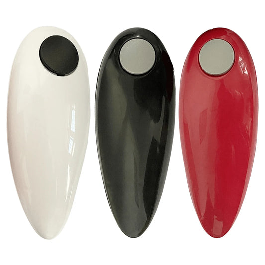 Electric Jar Opener Hands Free Bottle Opener Smooth Edge Tin Opener Battery Operated for Weak Hands for All Kinds of Jars