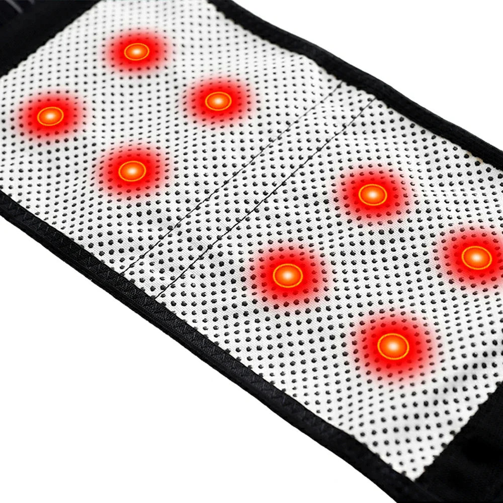 Thermal Magnetic Kidney Belt, Tourmaline Self-Heating Waist Brace - Pain Relief for Sciatica & Lower Back, Improve Kidney Health