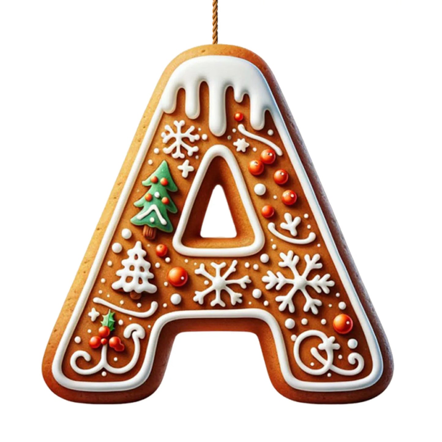 Christmas Ornaments DIY Decoration New Year Nativity Hanging Tree Holiday 26 Christmas Decoration Letters Navidad 2026 New