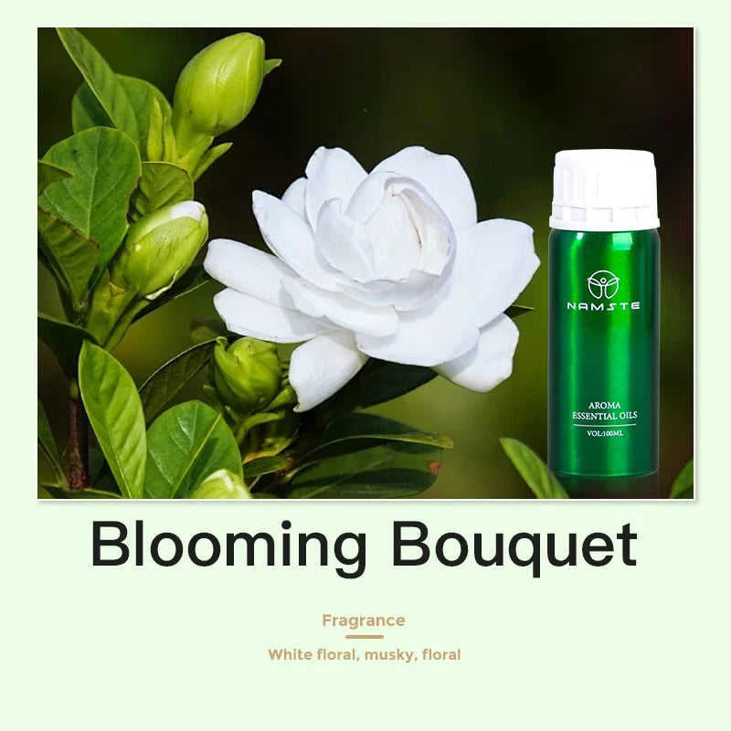 Aroma Diffuser Perfume Fragrance Oil Pure Scented Air Freshener for Scent Diffusers Namste 100ML Essential Oil Diffuser Natural