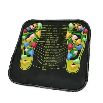 Colorful Acupressure Foot Massage Mat Reflexology Path for Pain Relief and Relaxation Health Walking Pad Gift