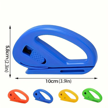 Wrapping Paper Cutter,Christmas&Birthday Gift Wrap Cutter Tool,Gift Wrap Cutter,Creative Kraft Craft Paper Roll Sliding Line Cutting Trimmer for Christmas Gifts,Safer and Easier Cutting