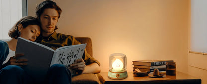 LED Flameless Candle Night Light Room Decoration Lights USB Table Lamp Dimmable Bedside Lamps Camping Light Halloween Xmas Gifts