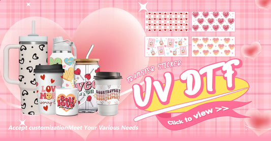 Christmas Design 3D UV DTF Wraps Stickers Cute Wraps .For 16 OZ Glass Libbey Selfadhesive Washable DIY Custom Cups Wrap Stickers