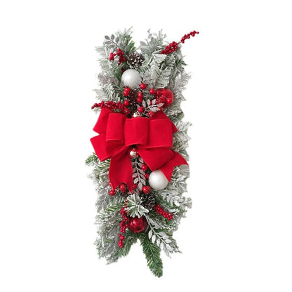 Christmas Staircase Decoration Wreath Party Gift Christmas Home Furnishing Decoration Prop Evening Party Dress Up Prop