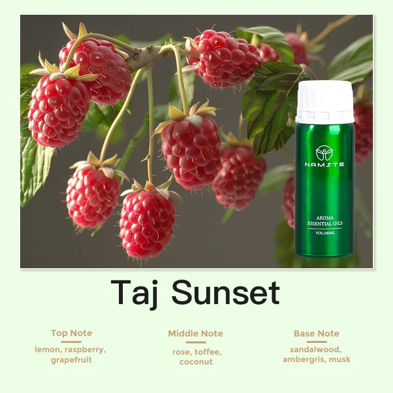 Aroma Diffuser Perfume Fragrance Oil Pure Scented Air Freshener for Scent Diffusers Namste 100ML Essential Oil Diffuser Natural