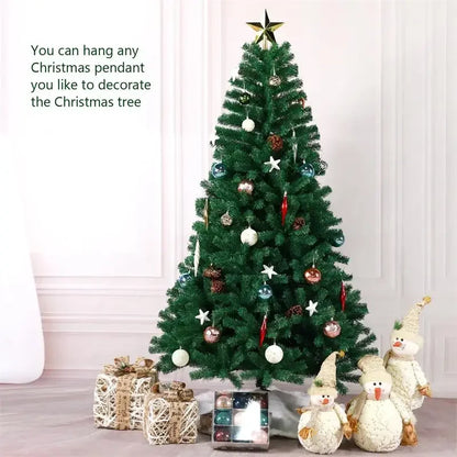 Pink/Green/white Christmas Tree 210cm/180cm/150cm Large Artificial Xmas Tree Retardant Fir Tree Decorative  Ornaments