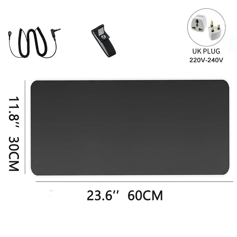 Grounding Pad Kit For Improving Health Reducing Inflammation With Grounding Wire And Wristband For Improving Sleep Relieve Pain