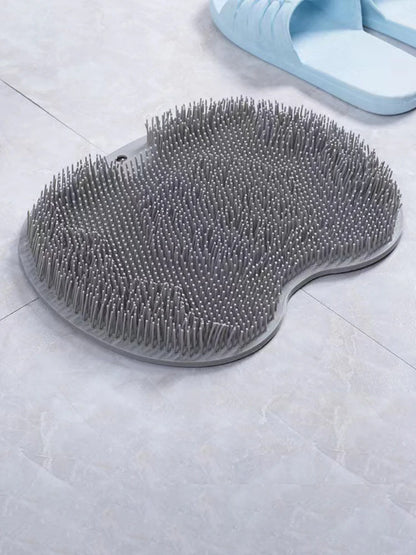 Bathroom Shower Anti Slip Mat, Circular Massage Foot Mat, Back Suction Cup, Foot Scrubber, Back Scrubber, Anti Fall Device