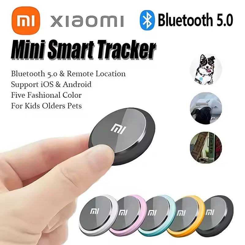 Xiaomi Mini Smart Anti-Lost Tracker Reminder For Pets Kids Bag Wallet 5G Bluetooth GPS Device Air Tag Finder Tracking Locator